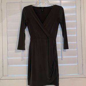 Fitted long sleeve dress